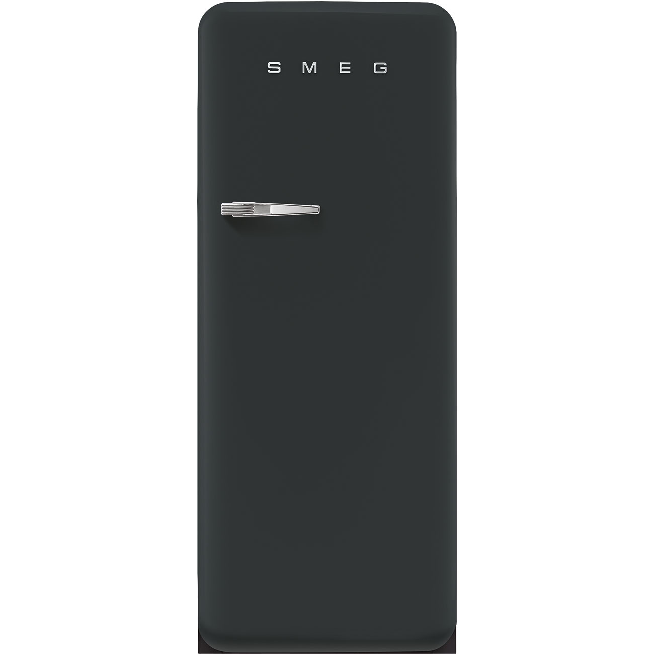 SMEG FAB28RDBLV5 Kühlschrank mit Gefrierfach,Türanschlag Rechts (D, 1530 mm hoch, Black Velvet, 270 l)