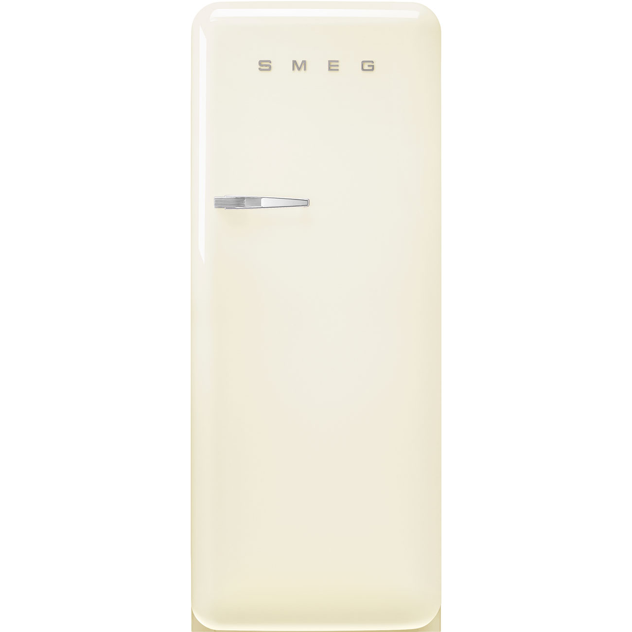 SMEG FAB28RCR5  Kühlschrank mit Gefrierfach,Türanschlag Rechts (D, 1530 mm hoch, Creme, 270 l)