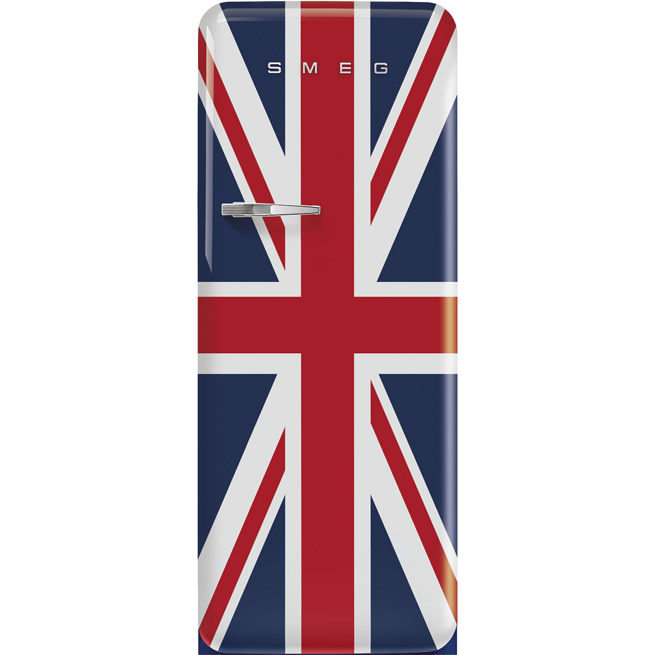 SMEG FAB28RDUJ5 Kühlschrank mit Gefrierfach,Türanschlag Rechts (D, 1530 mm hoch, Union Jack, 270 l)