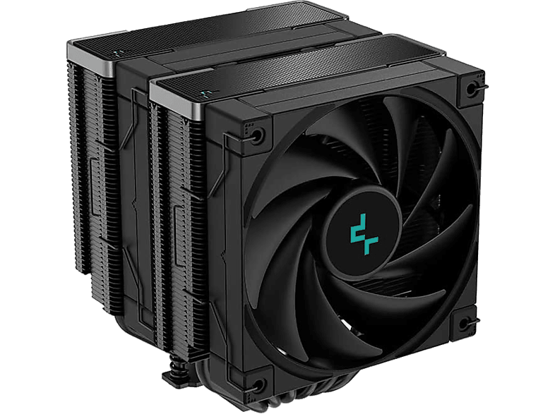 DEEPCOOL AK620 ZERO DARK univerzális CPU hűtő, PWM, 4pin, fekete (R-AK620-BKNNMT-G-1)