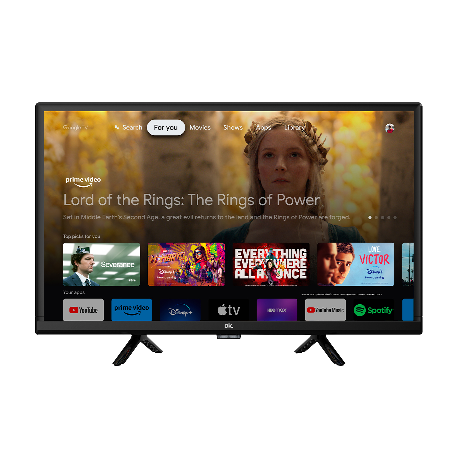 OK 24Gh-5023C TV Led, 24 pollici, HD+