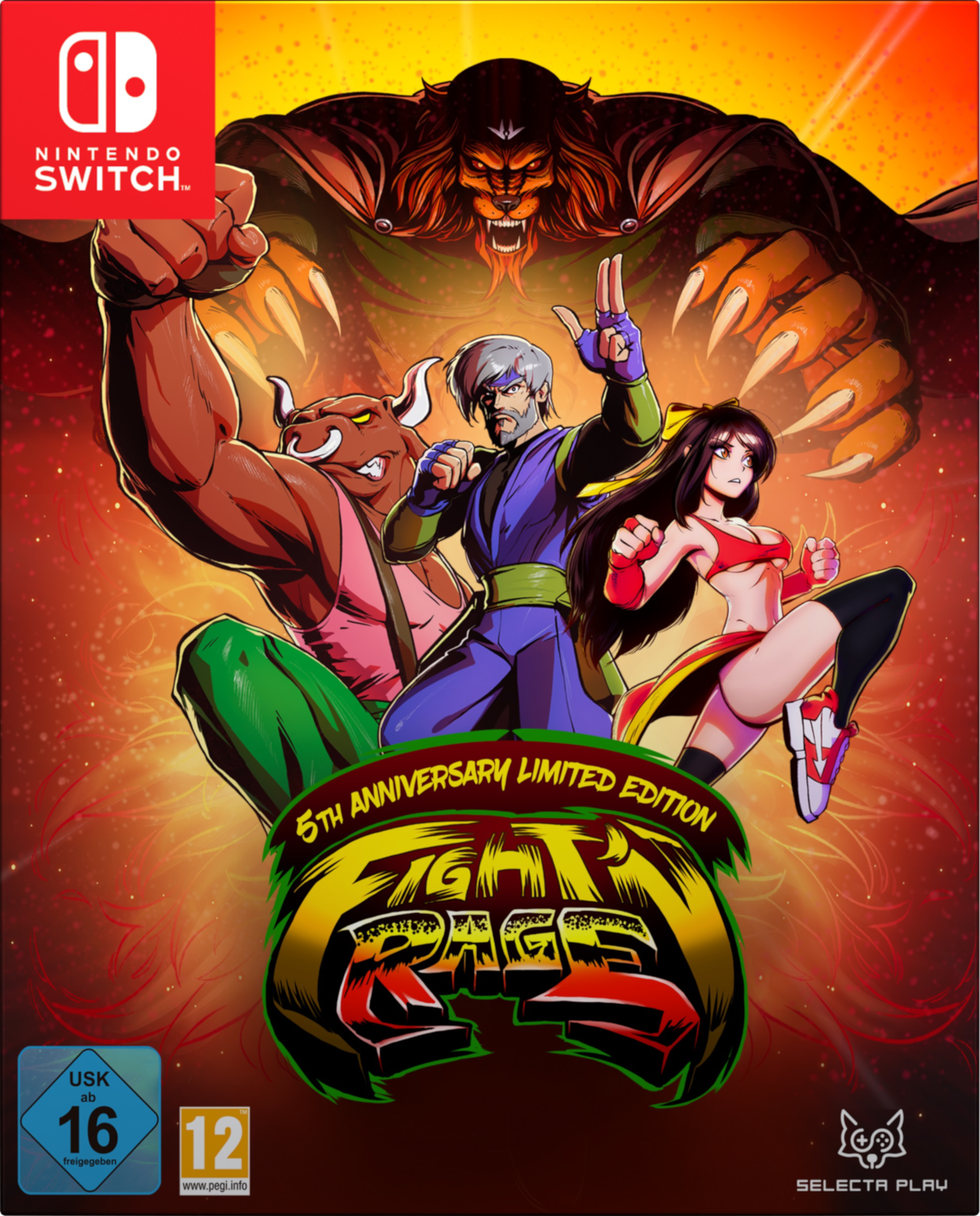 Fight'N Rage 5th Anniversary Limited Edition FR/UK Switch
