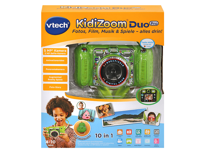 VTECH KidiZoom Duo Pro Kinderkamera, Rosa