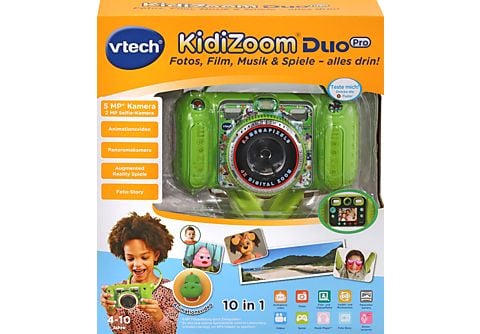 VTECH KidiZoom Duo Pro grün Kinderkamera, Grün Spiel- & Lerncomputer |  MediaMarkt