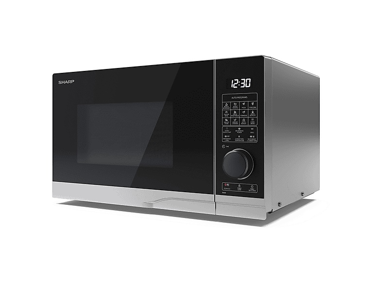 Sharp PC254AES-DE Mikrowelle (900 Watt, Freistehend, 25 l, Silber) — Foto 3 von 3
