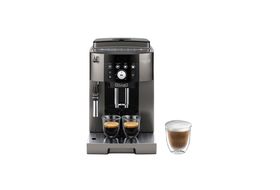 Philips Serie 2200 Cafetera Superautomática - Espumador de Leche Clásico, 2  tipos de café personalizables, Display Táctil, Negro Mate (EP2220/10)