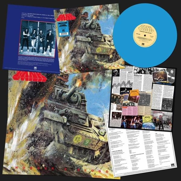 Tank - Honour And (Vinyl) - Blood (Blue vinyl)