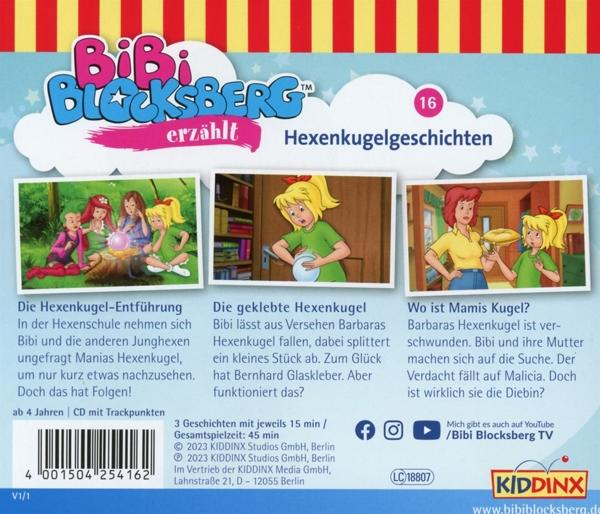 Rückseite einer BiBi Blocksberg DVD-Box.