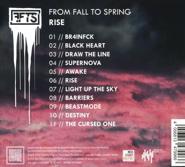 From Fall To Spring - RISE (Digisleeve)  - (CD)