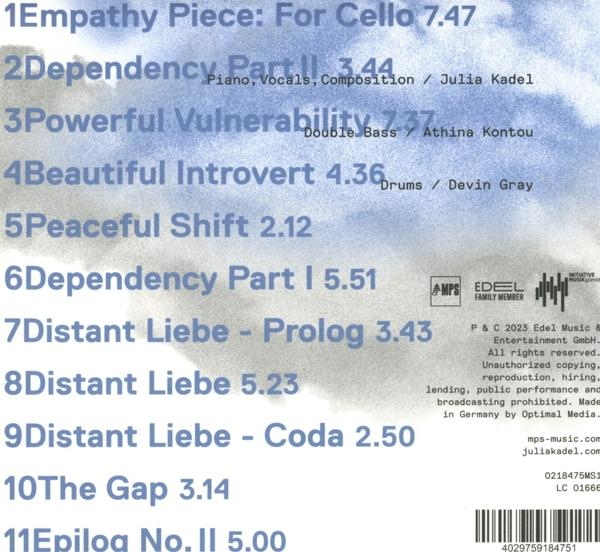 Julia Trio Kadel - Powerful Vulnerability  - (CD)