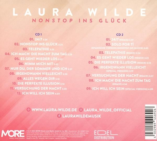 Laura Wilde - Nonstop Ins Glück (DigiPack)  - (CD)