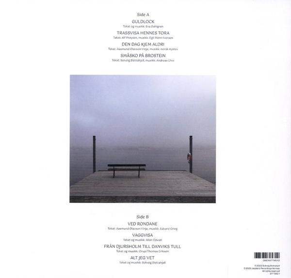CD-Hülle mit Album-Informationen: Titelliste, Albumcover und Text.