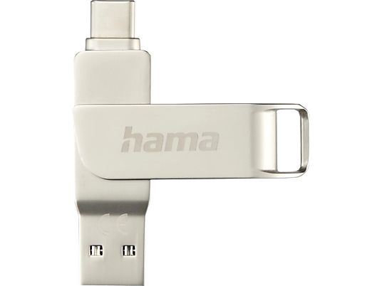 HAMA C-Rotate Pro - Chiavetta USB  (256 GB, Argento)