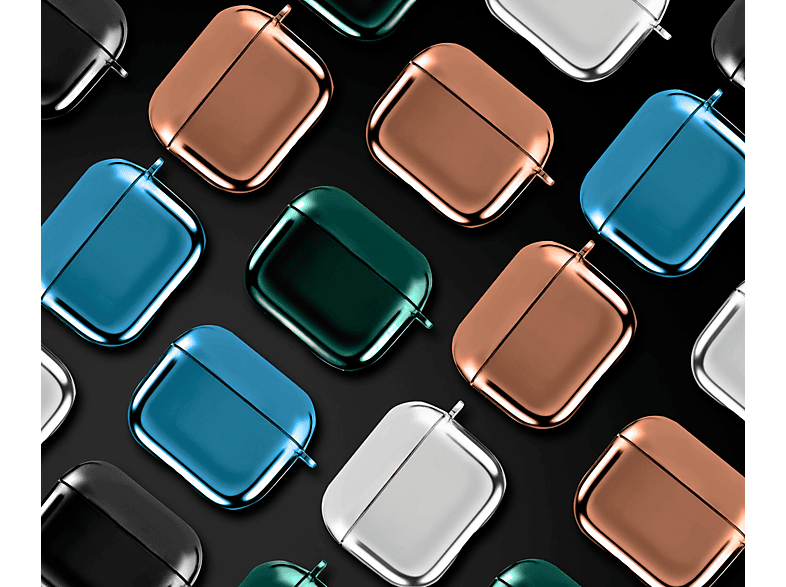 Thumbnail - ISY IEC-2400-BK AirPods Schutzhülle, Schwarz