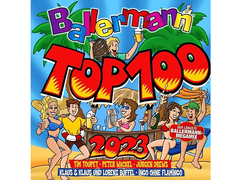 VARIOUS Ballermann Top 100 2023 (CD) VARIOUS auf CD online kaufen
