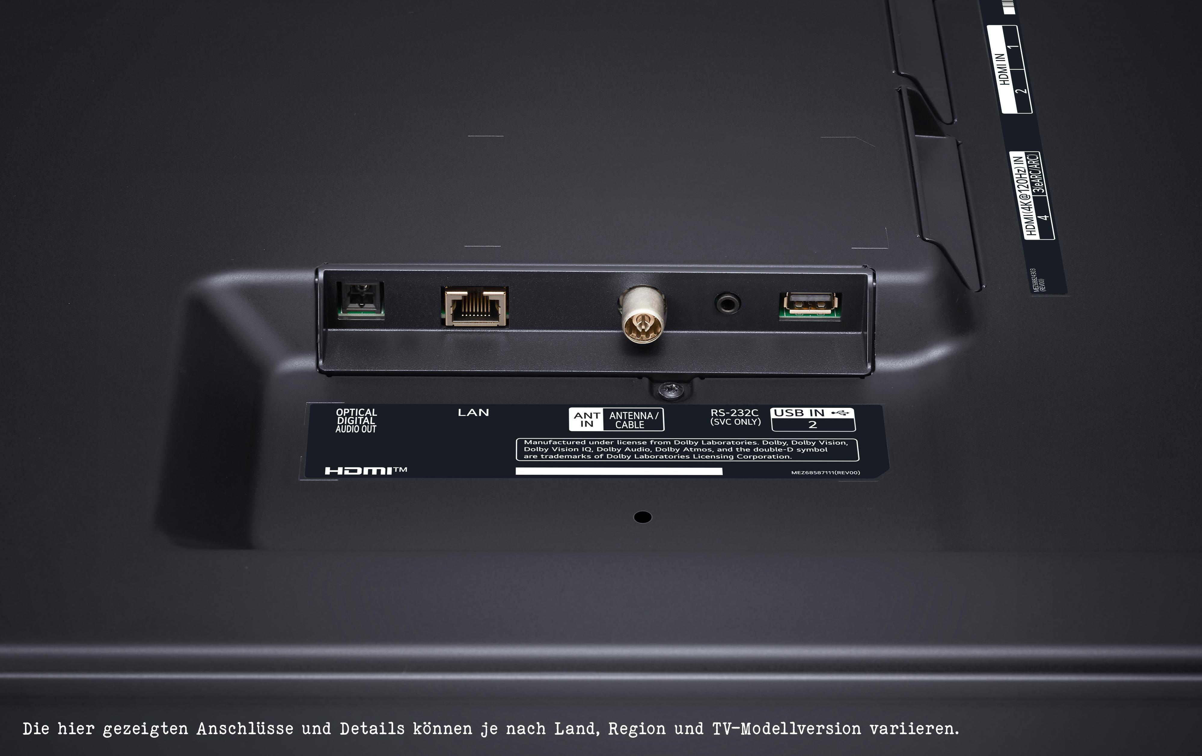 23) webOS / 4K, UHD Zoll UHD TV, LG cm, 218 86UR81006LA SMART TV (Flat, LG 86