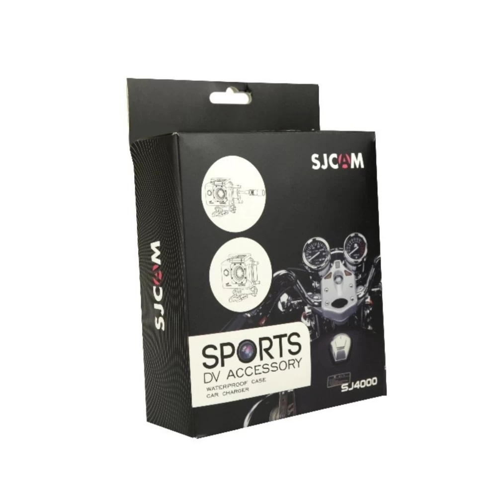 SJCAM SJ4000 Motosiklet Bağlantı Şarj Ünitesi Siyah