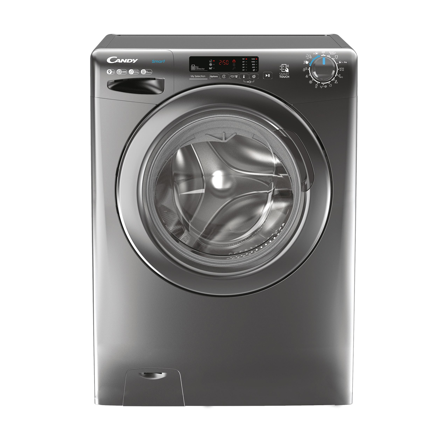 Candy CS 1292Dwrr4/1-S Lavatrice, Caricamento frontale, 9 kg, 53 cm, Classe B