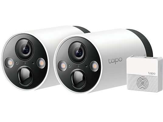 TP-LINK Tapo C420 Smart Set - Caméra de surveillance WLAN (QHD, 2560 × 1440 pixels)