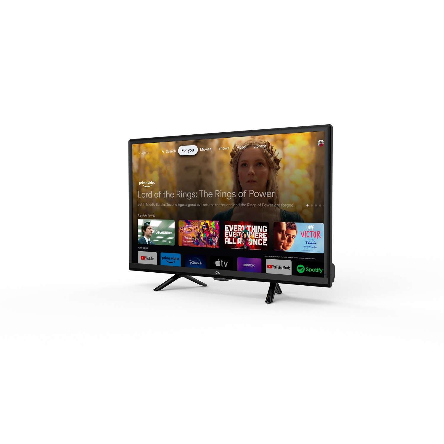 OK. OTV 24GH-5023C 24" FULL LED Smart HD-ready - HD ready - Led-tv - 24 inch