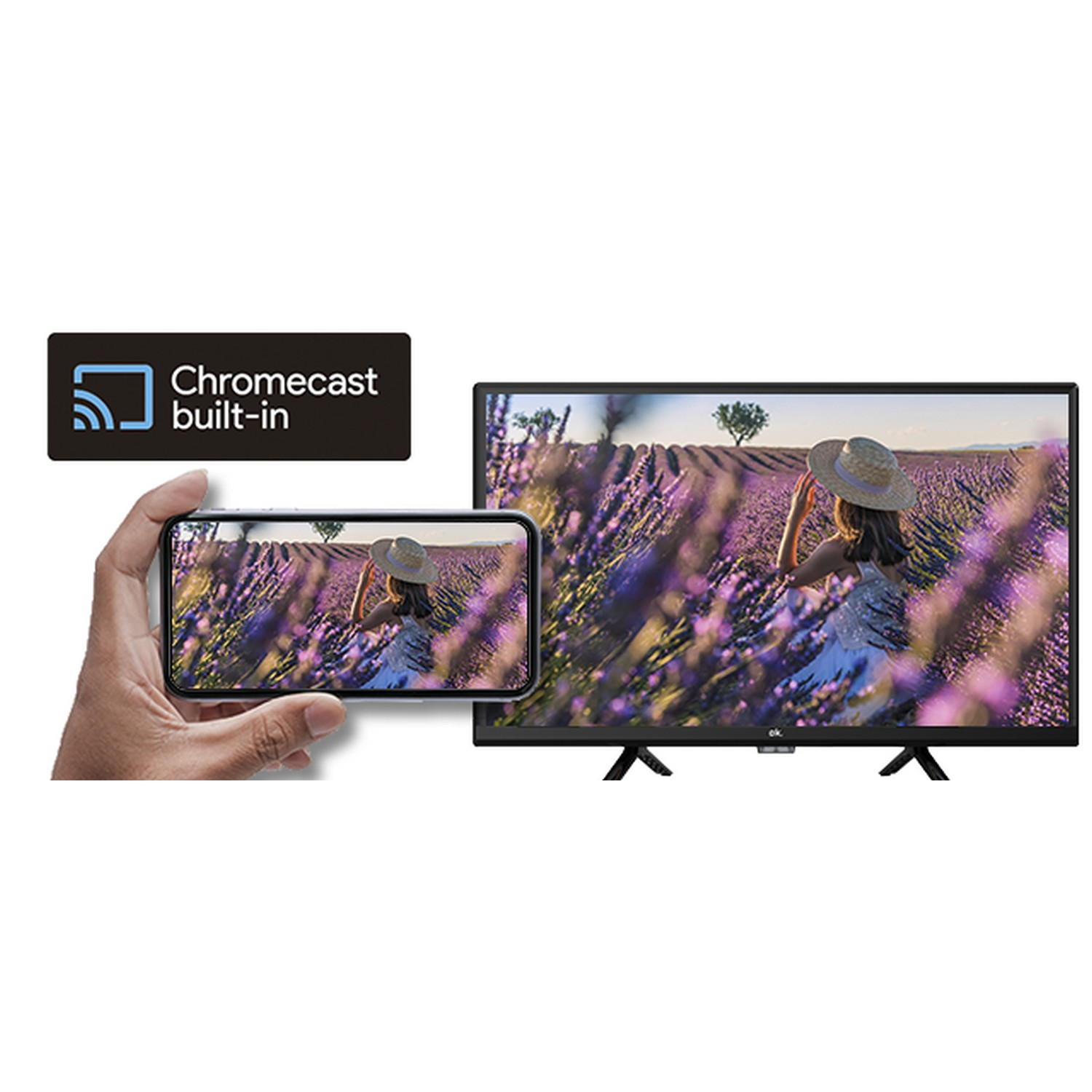 OK. OTV 24GH-5023C 24" FULL LED Smart HD-ready - HD ready - Led-tv - 24 inch