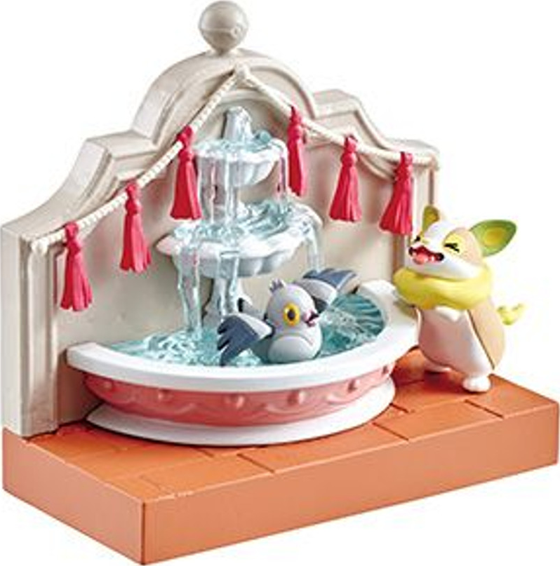 RE-MENT Pokémon - Pokémon Town 2: Festival Street Corner (6 Packungen) - ensemble de figurines à collectionner (Multicolore)