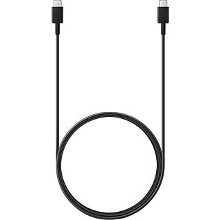 Cable USB C - Samsung EP-DX510JBEGEU, 1.8m, 5 A, Macho-Macho, Negro