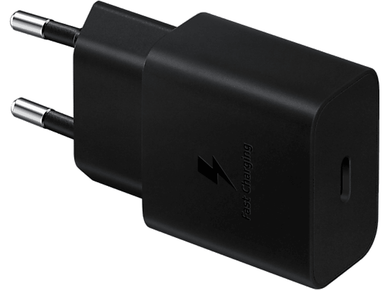 Samsung EP-T1510NBEGEU, 15W, De pared, Sin Cable, USB-C, Negro