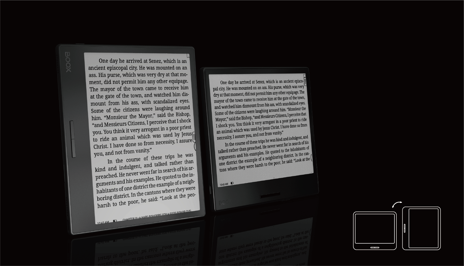 ONYX BooX Leaf 2 7" 32GB Fekete e-book olvasó