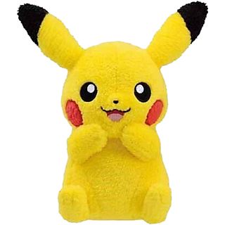 BANPRESTO Pokémon - Pikachu - Plüschfigur (Gelb/Rot/Schwarz)