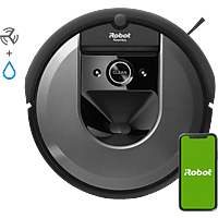 IROBOT I817840 Roomba Saug- und Wischroboter, Schwarz