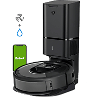 IROBOT Roomba Combo i8+ (i8578) Saug- und Wischroboter, Schwarz