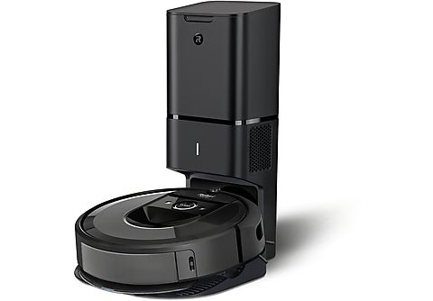 IROBOT Roomba Combo i8+ (i8578) Saug- und Wischroboter inkl. Clean Base® Station (Schwarz, Laufzeit: bis zu 75 Minuten)