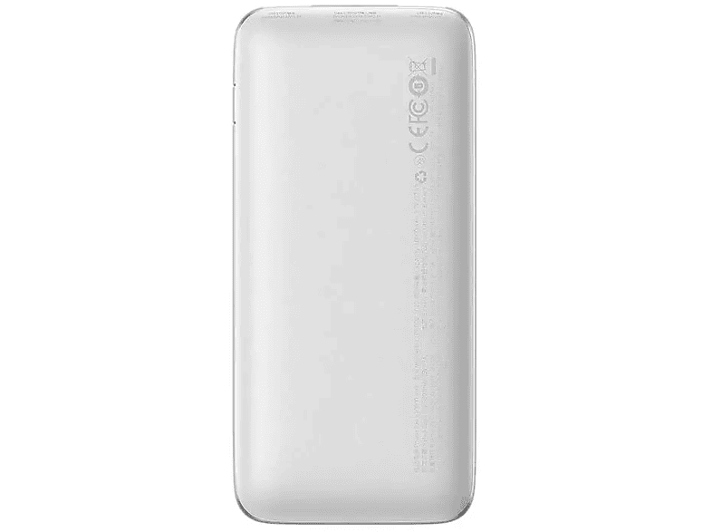 BASEUS Bipow Pro Overseas 10.000 mAh Digital Display 20W Taşınabilir Şarj Cihazı Beyaz_6