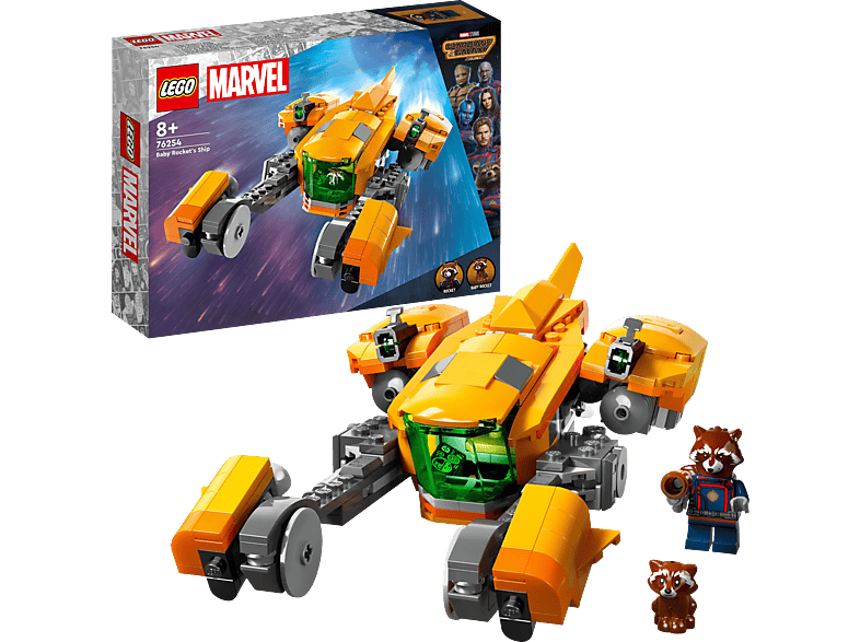 LEGO Marvel 76254 Baby Mehrfarbig Rockets Bausatz, Schiff