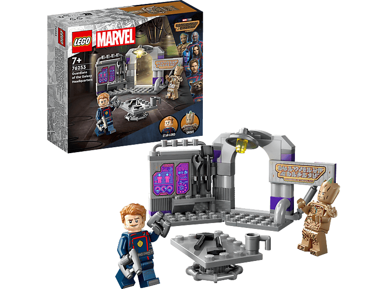 LEGO Marvel 76253 Hauptquartier der Guardians of the Galaxy Bausatz, Mehrfarbig | LEGO® Marvel Super Heroes™