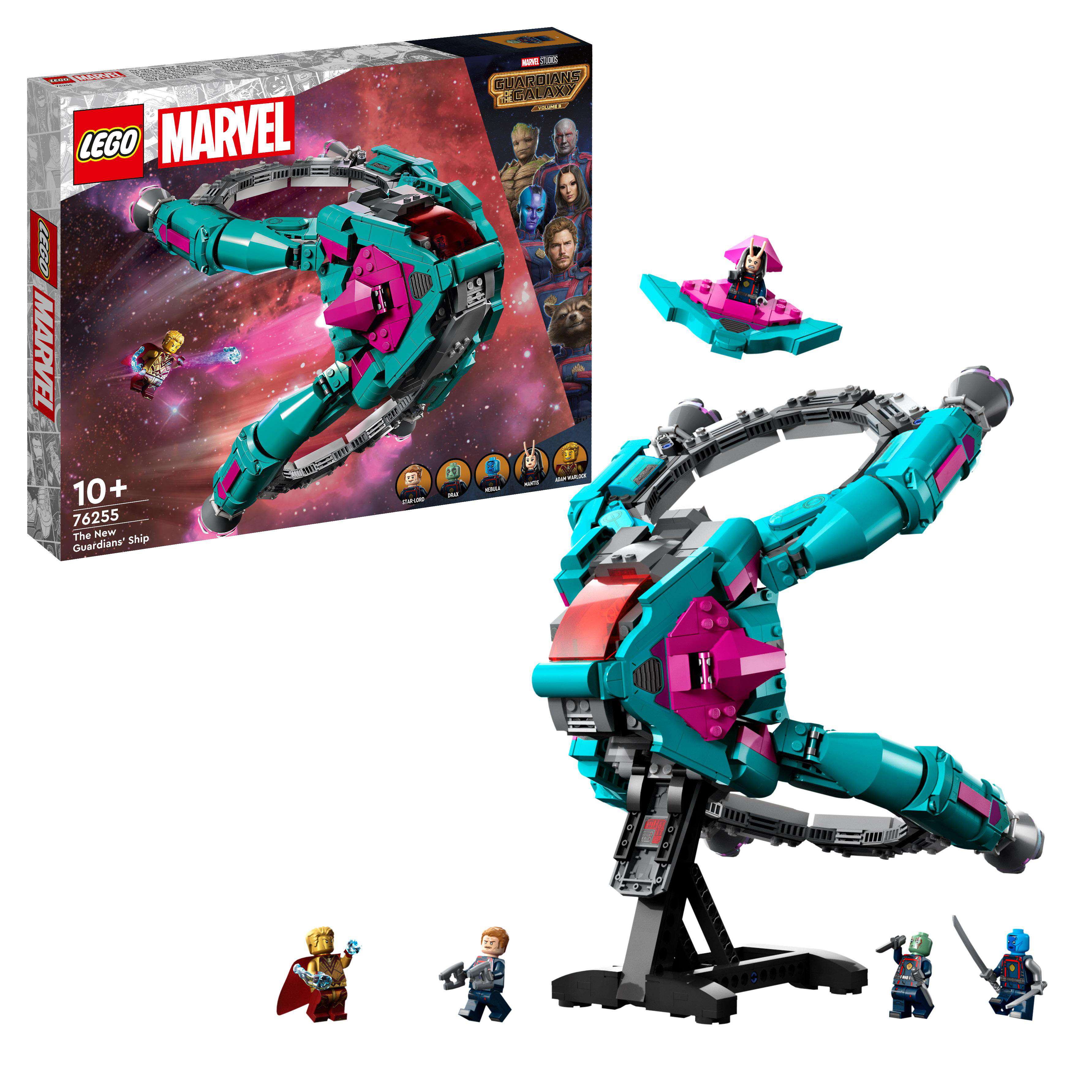 LEGO Marvel 76255 Das Bausatz, der neue Schiff Mehrfarbig Guardians