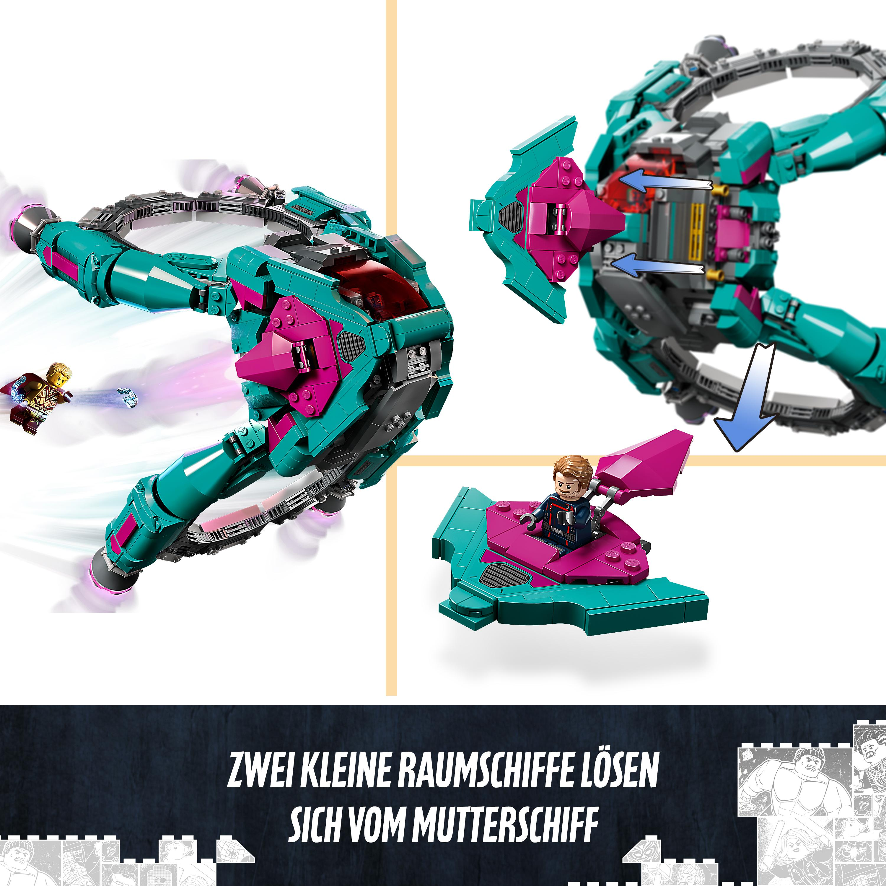 LEGO Marvel 76255 Das Bausatz, Guardians Schiff neue der Mehrfarbig