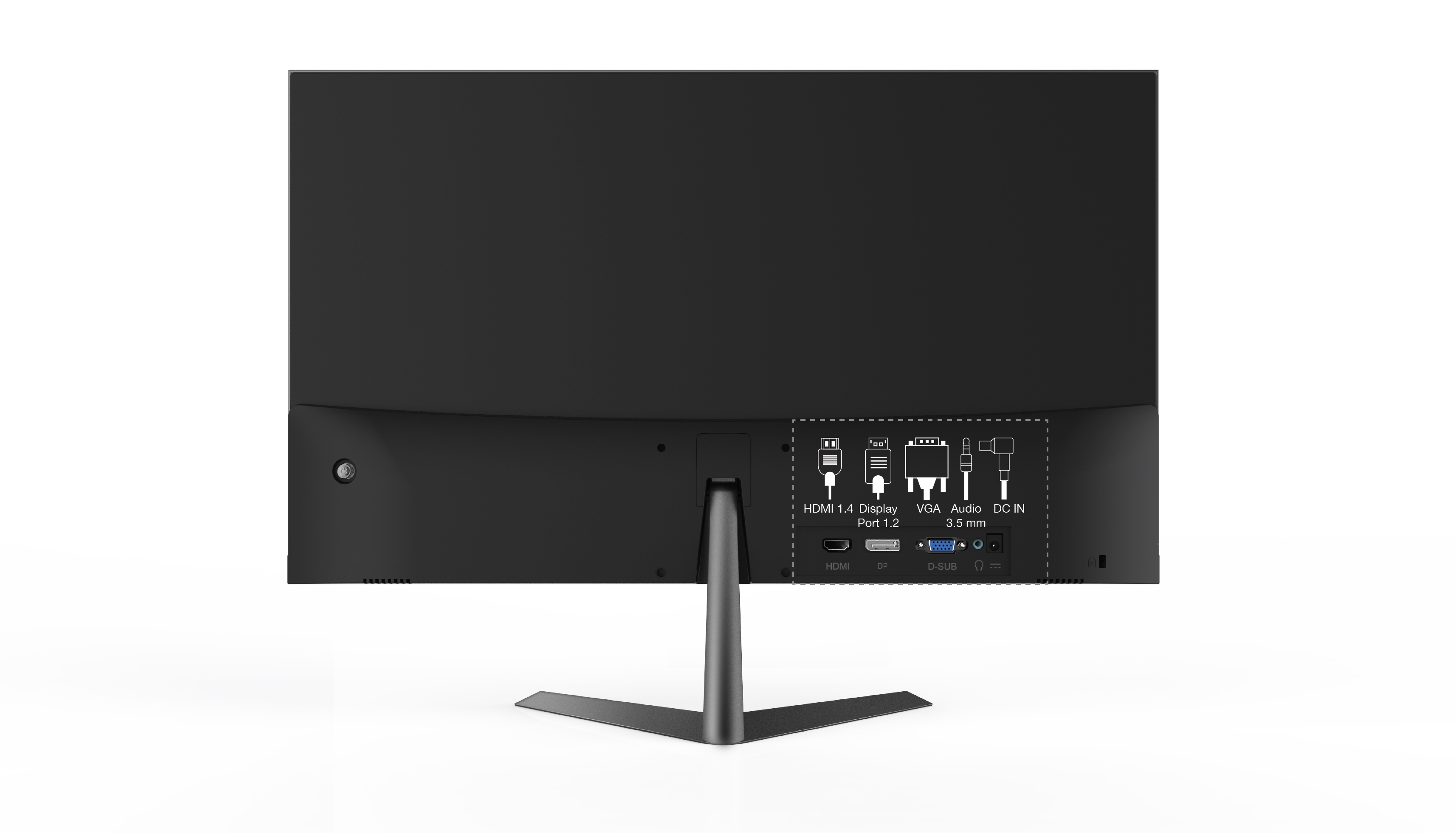 PEAQ PMO S271-IFC 27'' Sík FullHD 75Hz 16:9 FreeSync IPS LED Monitor