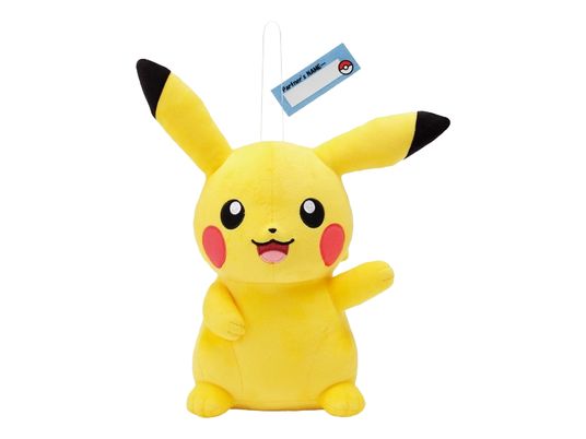 BANPRESTO Pokémon - Pikachu: Hello Partner - Plüschfigur (Gelb/Schwarz/Rot)