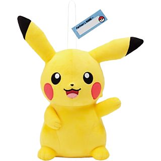 BANPRESTO Pokémon - Pikachu: Hello Partner - Plüschfigur (Gelb/Schwarz/Rot)