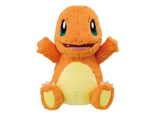 BANPRESTO Pokémon - Glumanda - Plüschfigur (Orange/Gelb/Schwarz)