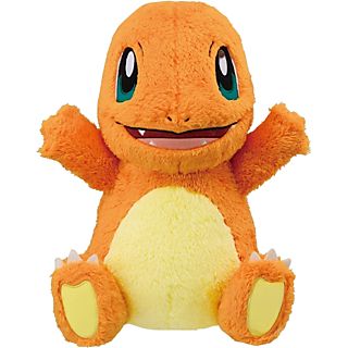 BANPRESTO Pokémon - Glumanda - Plüschfigur (Orange/Gelb/Schwarz)