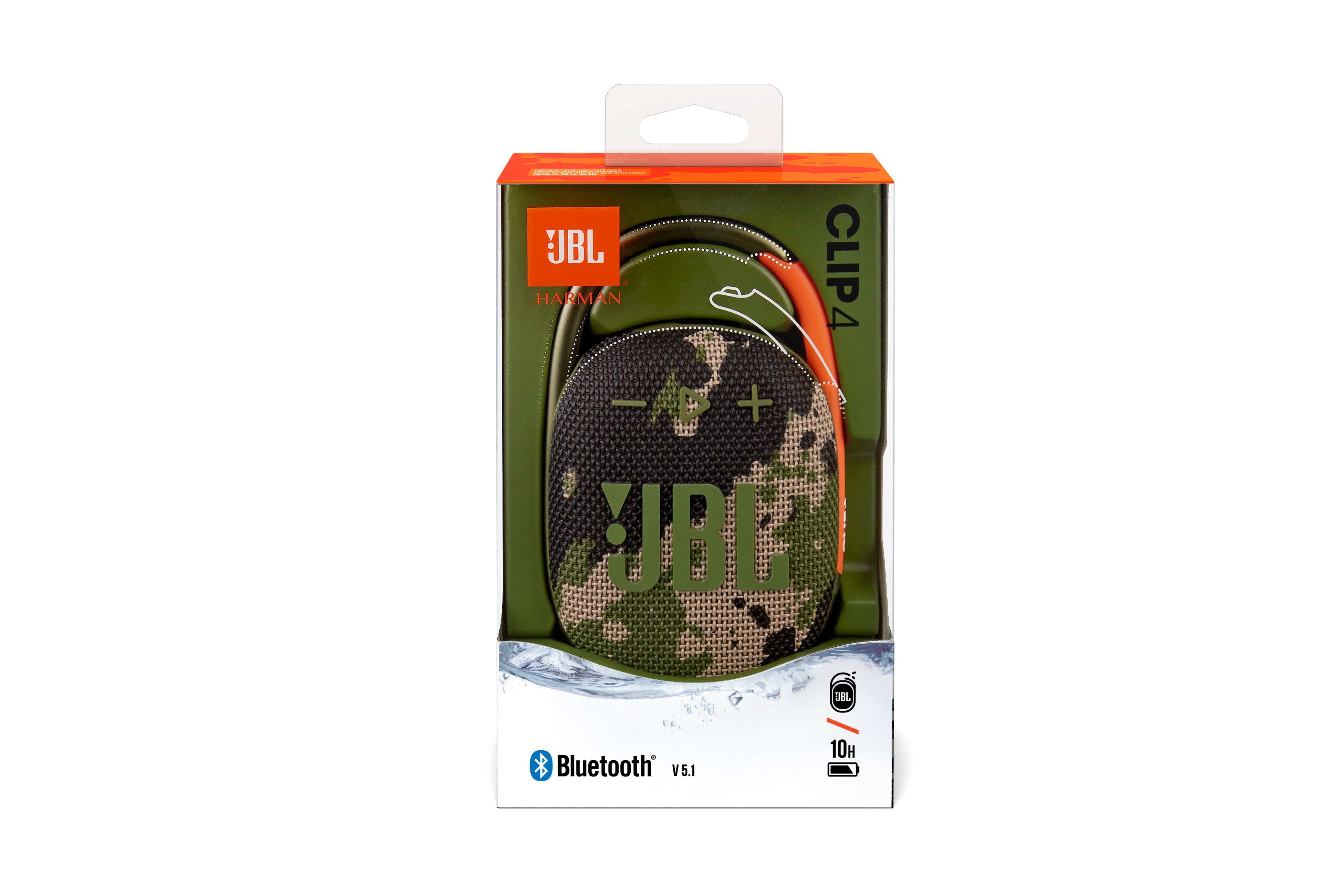 JBL Draagbare luidspreker Clip 4 Squad (JBLCLIP4SQUAD)