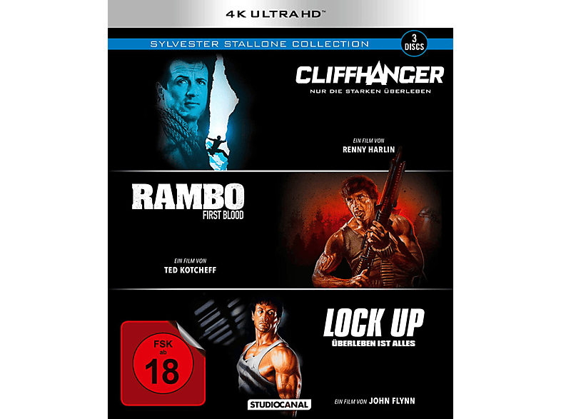 Sylvester Stallone Collection 4K Ultra HD Blu-ray (FSK: 18)