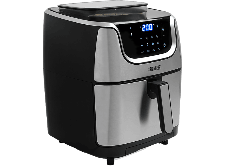 Princess Horno freidora de aire plateado 1500 W