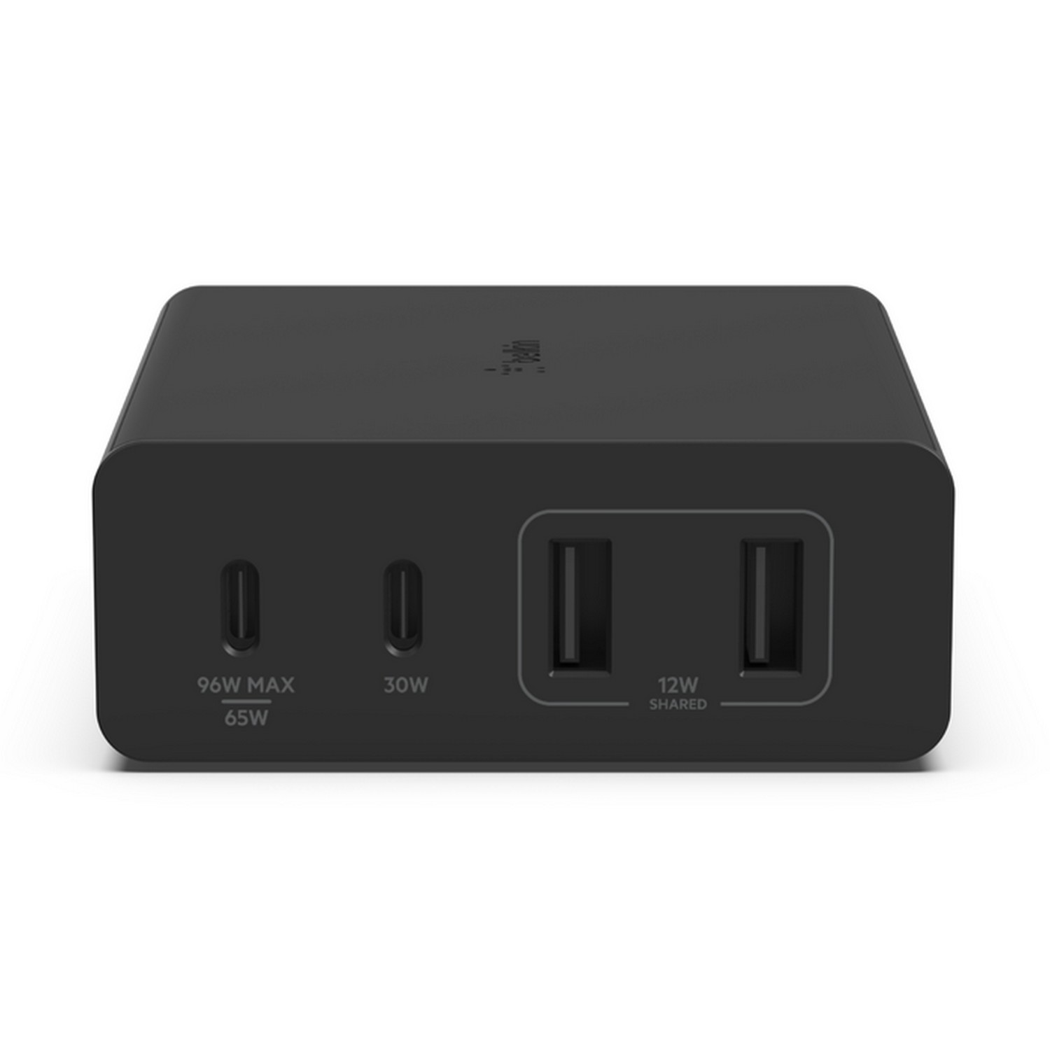 Étui de téléphone noir ouvert. Fente pour téléphone à gauche, trous pour caméra à droite.