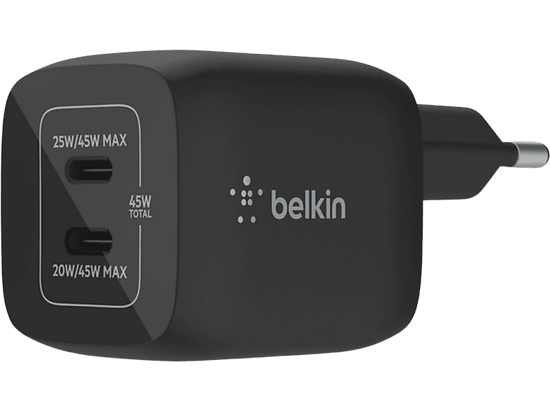 Belkin Usb-c-netlader Boost Charge Pro 45 W Zwart (wch011vfbk)