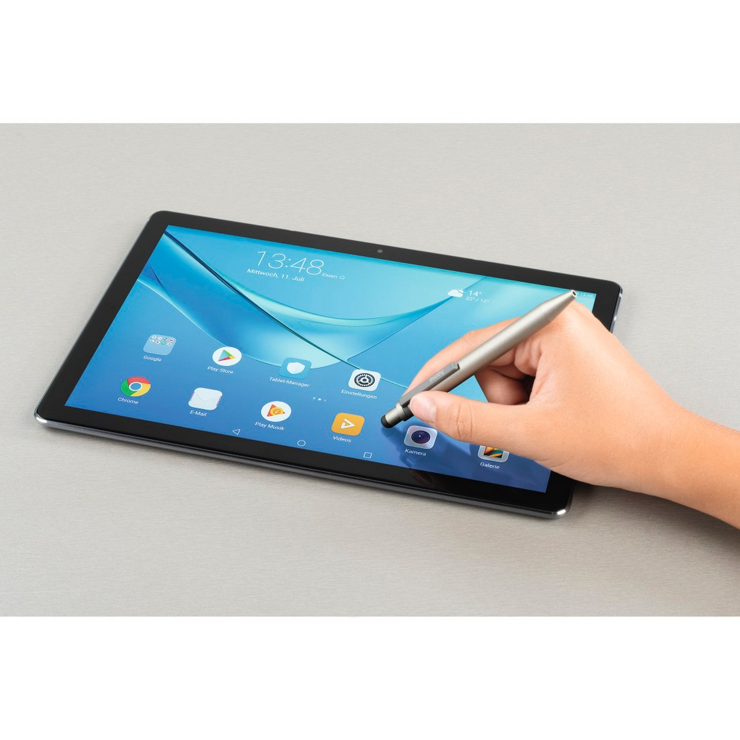 HAMA Stylus 2 en 1 Mini Grijs (182546)