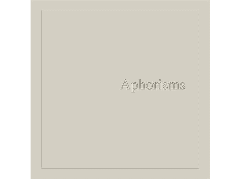 aphorisms Lambkin Graham (Vinyl) - -